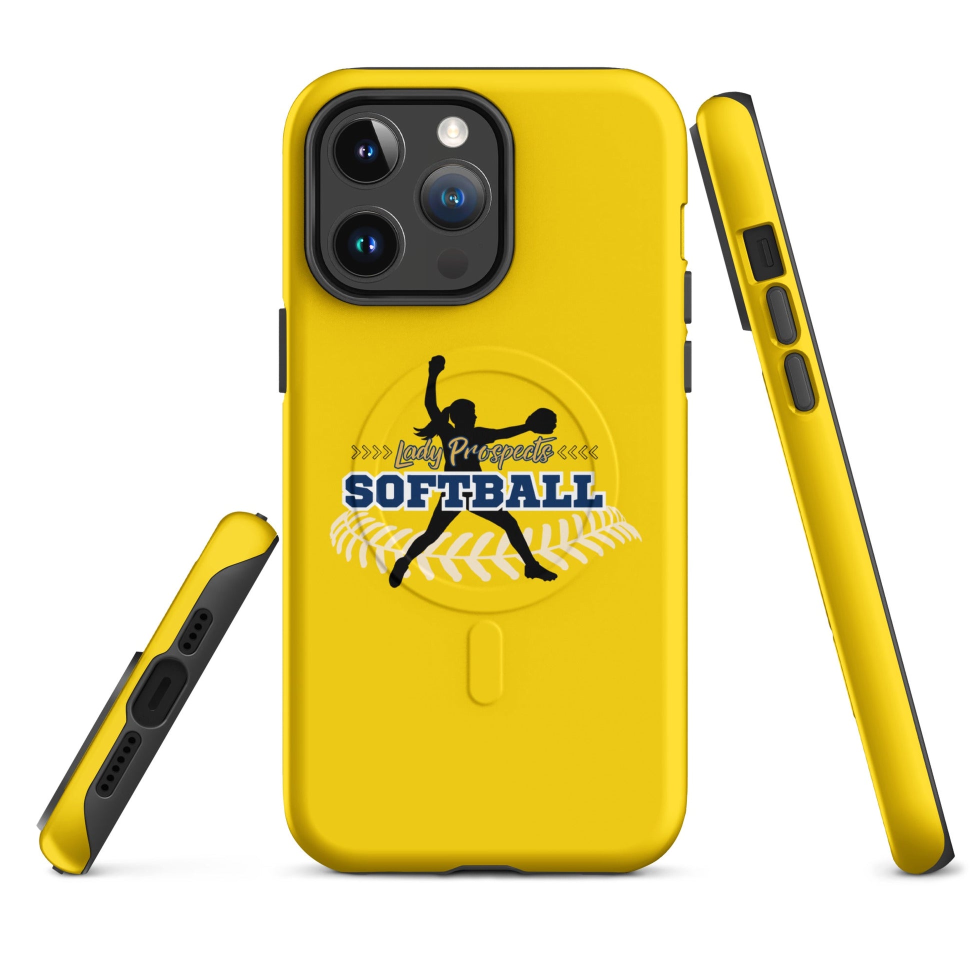 Magsafe Tough Case for iPhone | Marucci Prospects | Fastpitch Crest Logo
