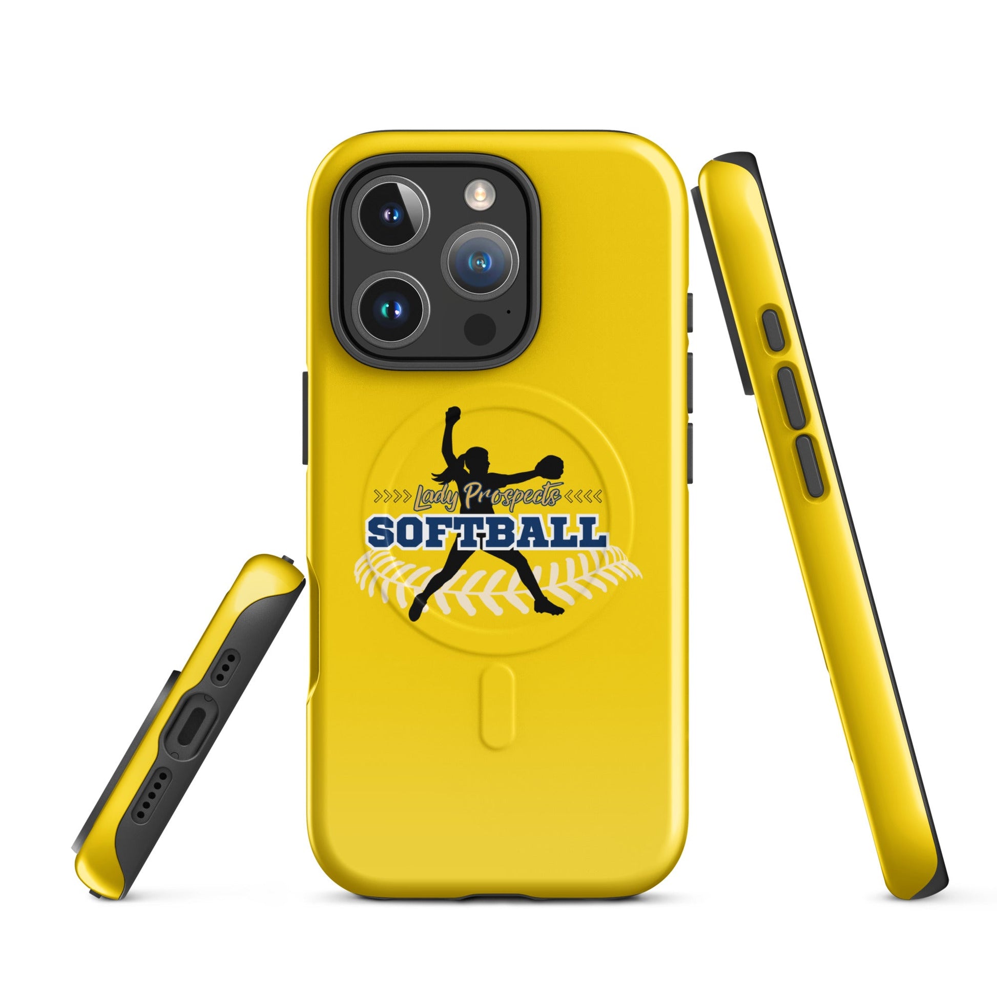 Magsafe Tough Case for iPhone | Marucci Prospects | Fastpitch Crest Logo