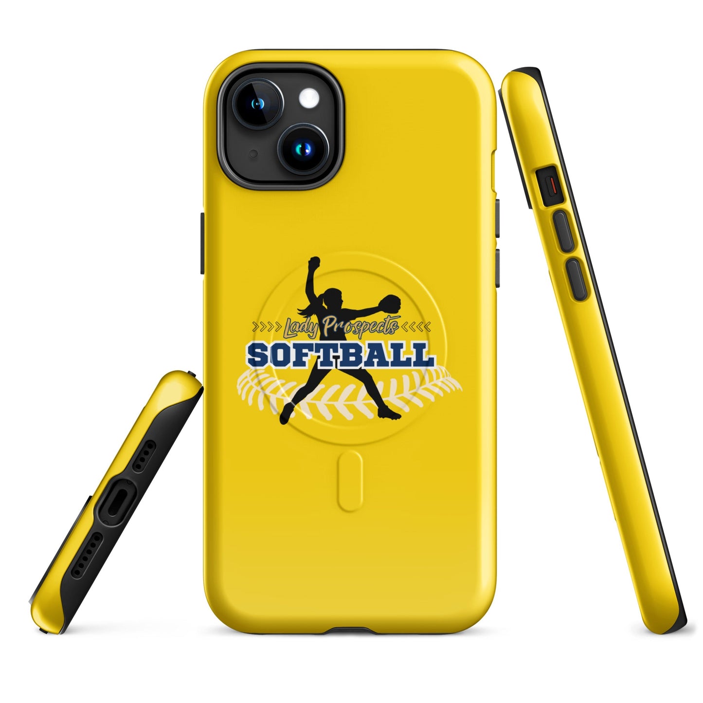 Magsafe Tough Case for iPhone | Marucci Prospects | Fastpitch Crest Logo