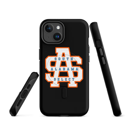 Magsafe Tough Case for iPhone | South Alabama Select 8U | Letter Crest Logo