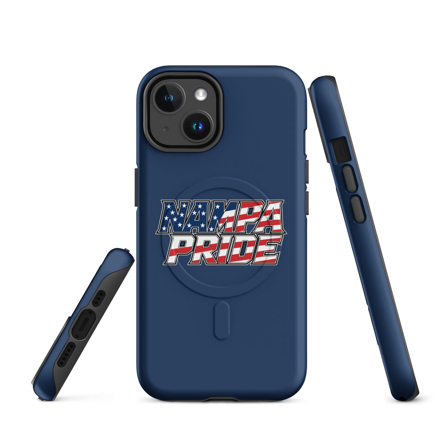 Magsafe Tough Case for iPhone | Nampa Pride | Modern Script Logo