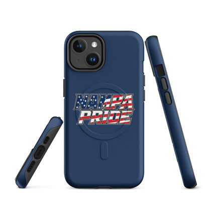 Magsafe Tough Case for iPhone | Nampa Pride | Modern Script Logo