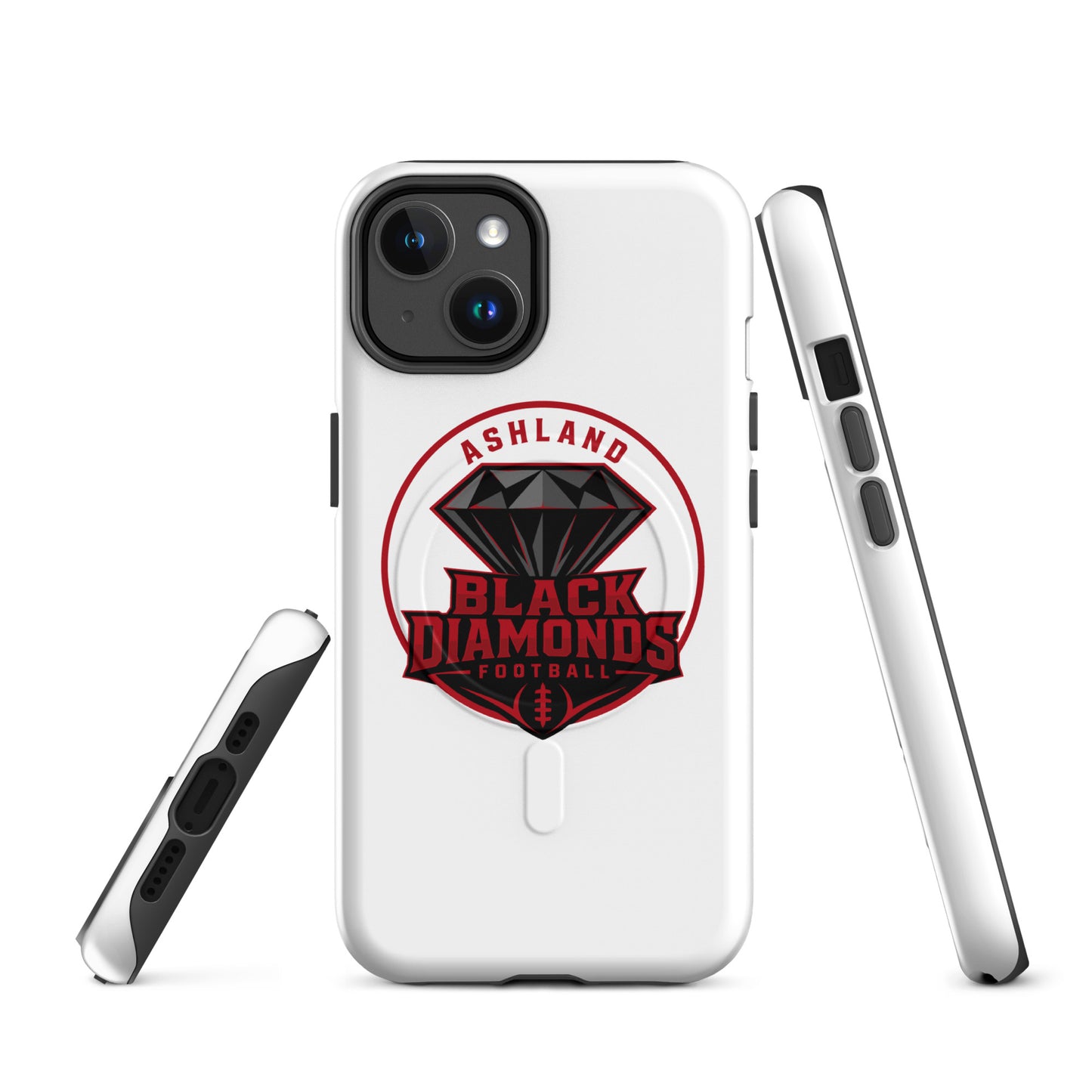 Magsafe Tough Case for iPhone | Ashland Black Diamonds | Badge Logo