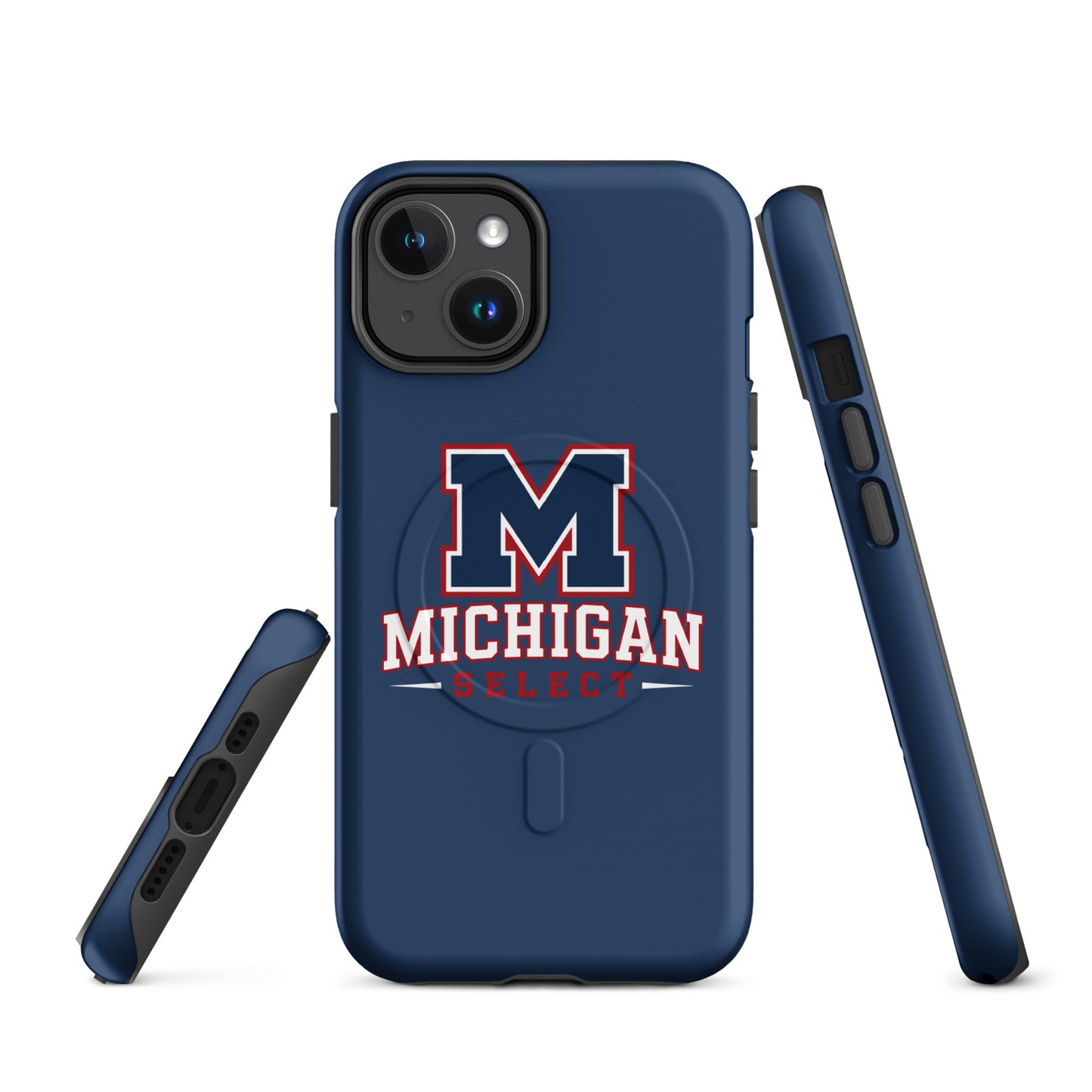 Magsafe Tough Case for iPhone | Michigan Select Baseball | Emblem Logo