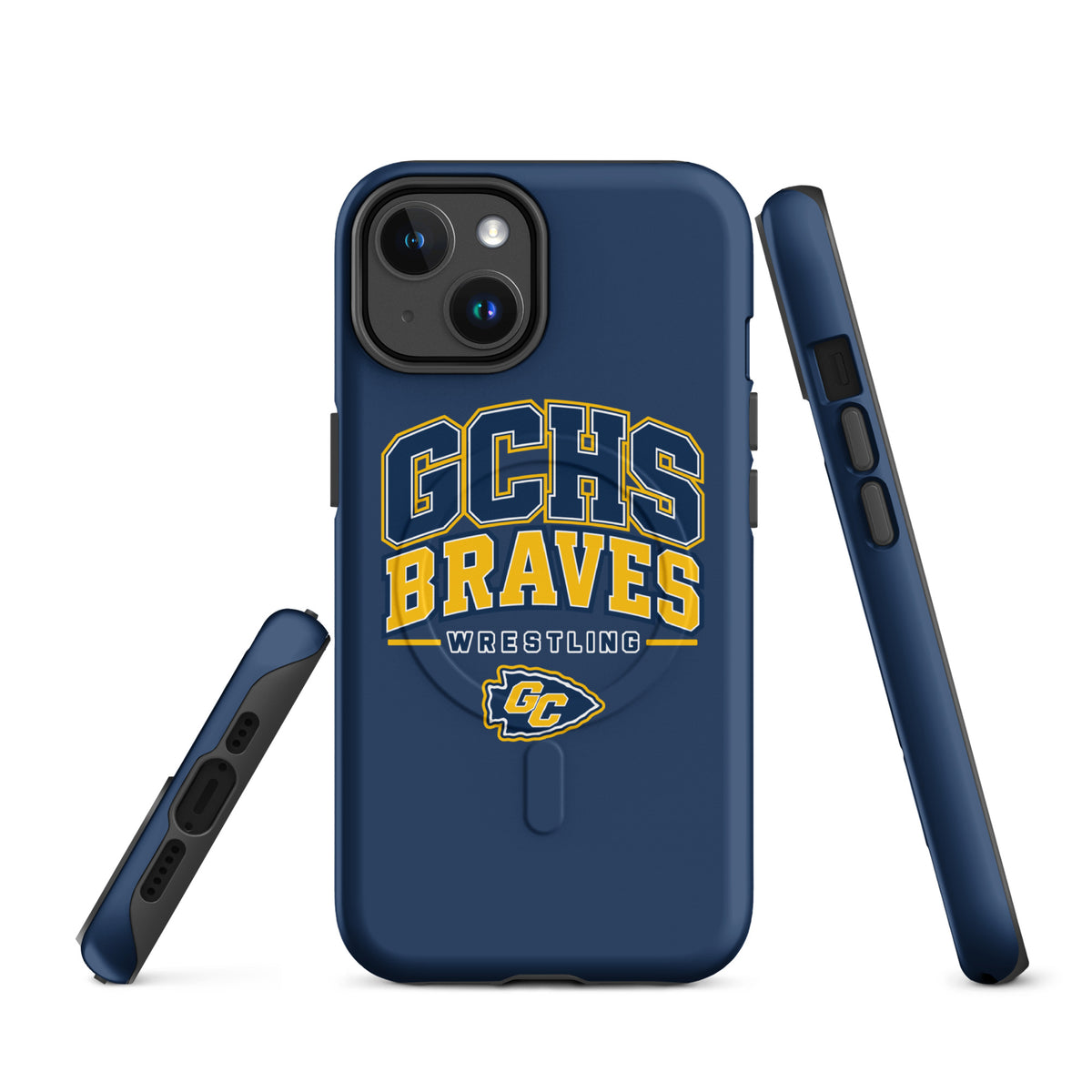 Magsafe Tough Case for iPhone | Grant County High School Wrestling | Vanguard Logo