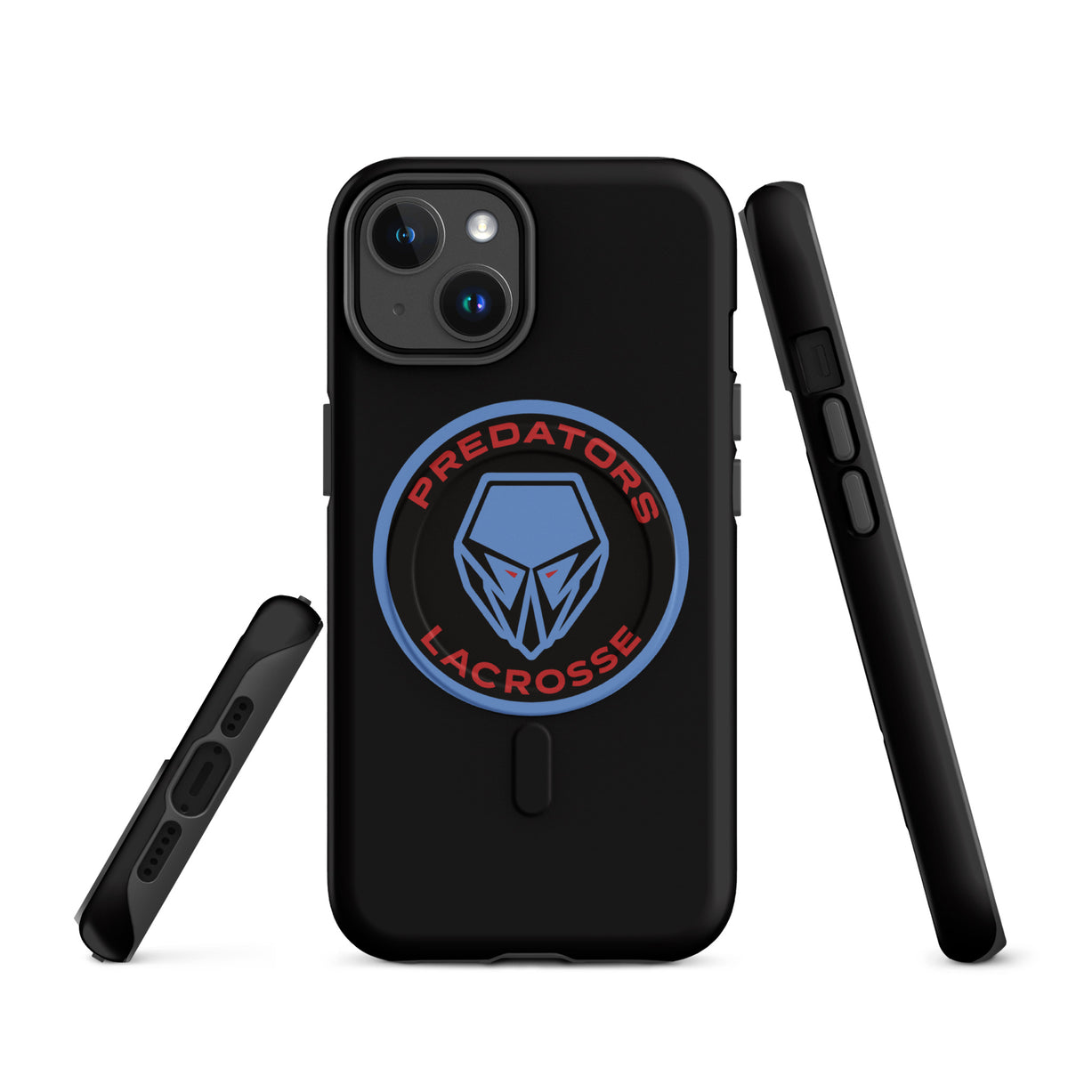 Magsafe Tough Case for iPhone | Predators Lacrosse | Badge Logo