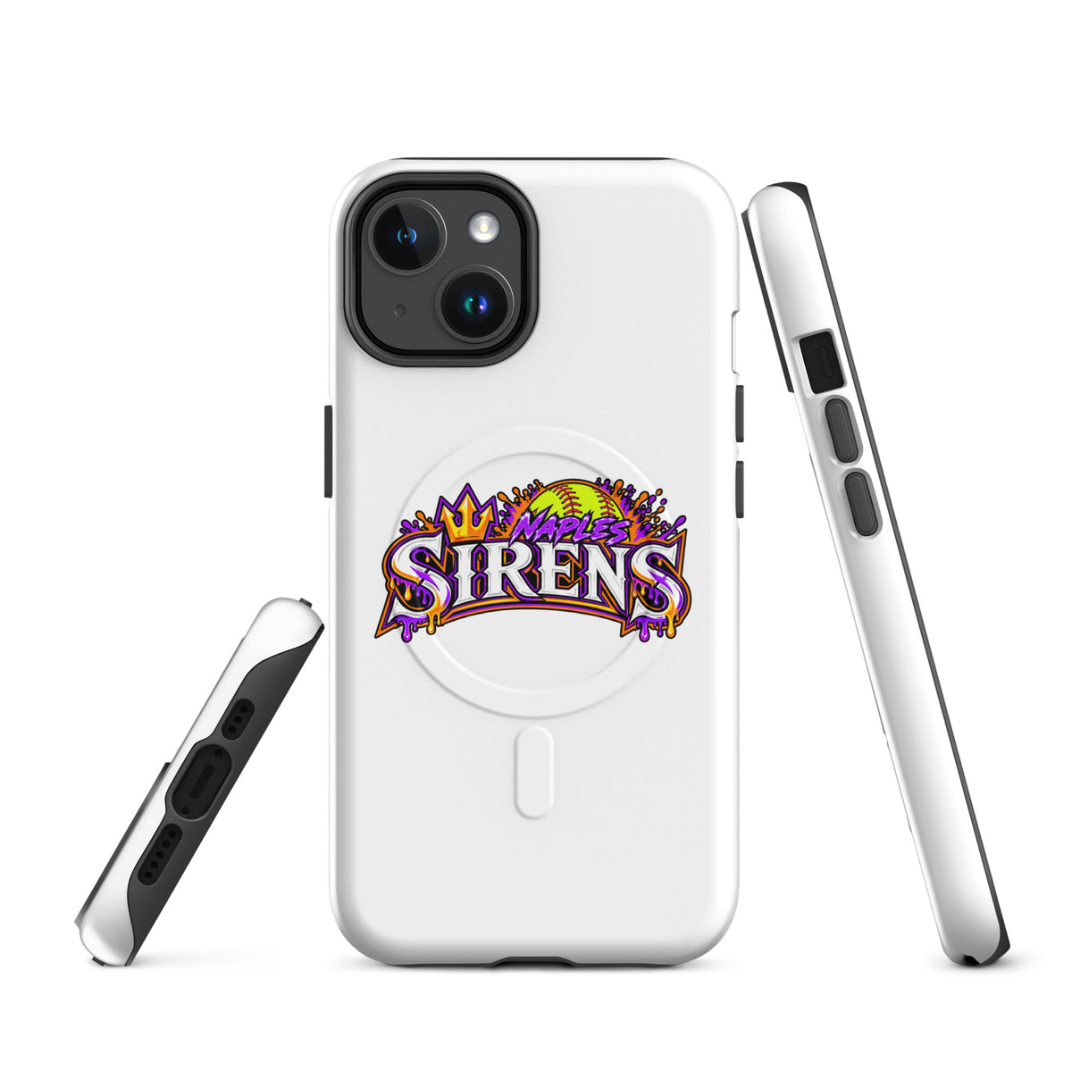 Magsafe Tough Case for iPhone | Naples Sirens | Emblem Logo