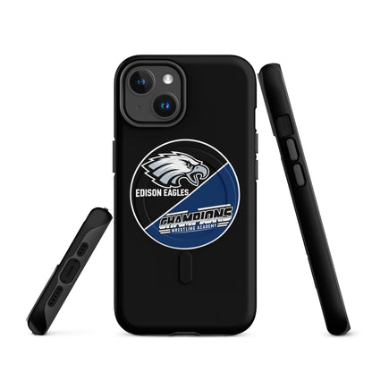 Magsafe Tough Case for iPhone | Edison Eagles/CWA Wrestling | Badge Logo