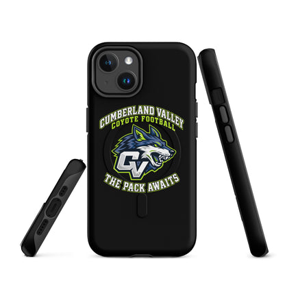 Magsafe Tough Case for iPhone | Cumberland Valley Coyotes Football | Emblem Logo