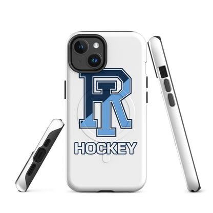 Magsafe Tough Case for iPhone | URI Men’s Hockey | Crest Logo