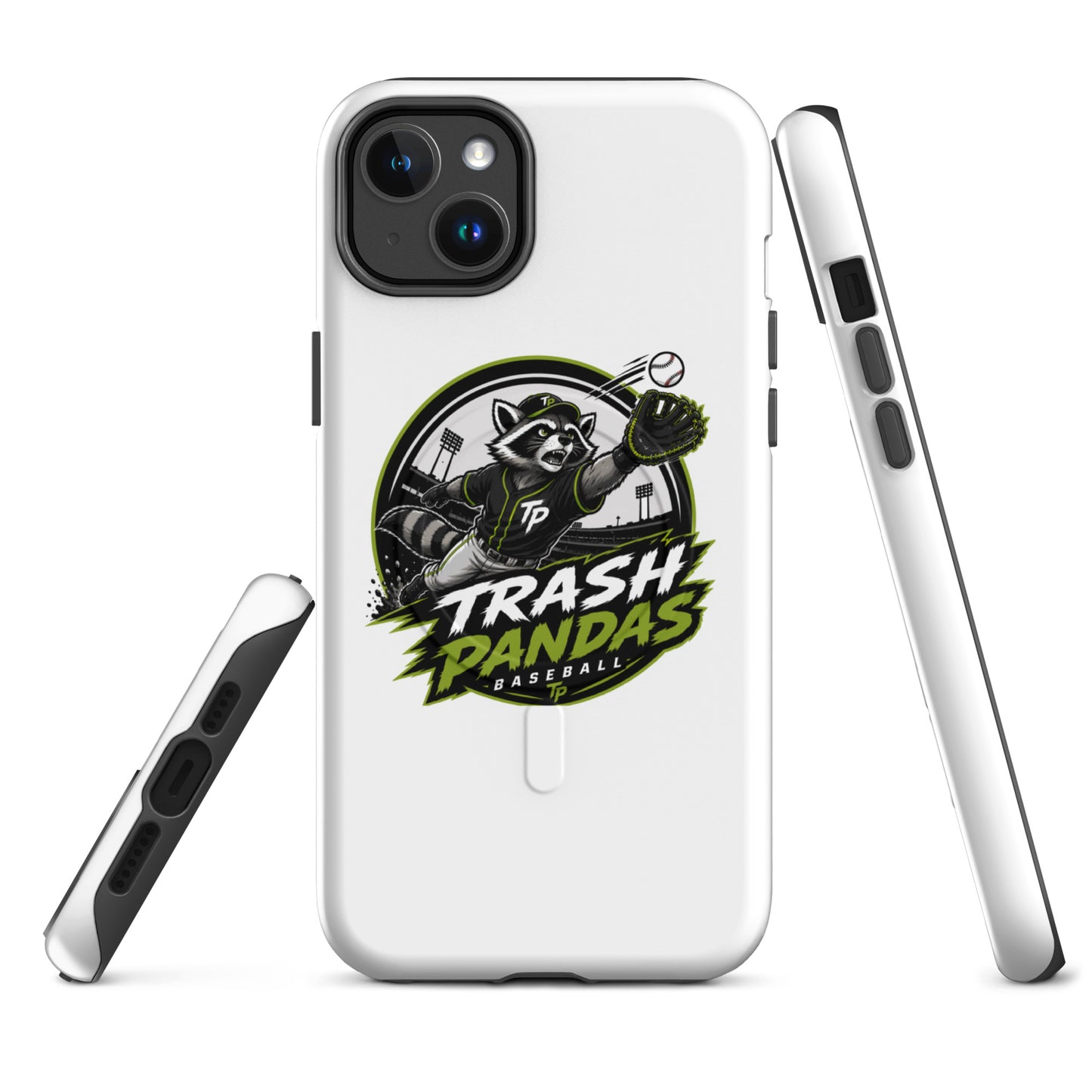 Magsafe Tough Case for iPhone | Trash Pandas Baseball Organization | Emblem Logo