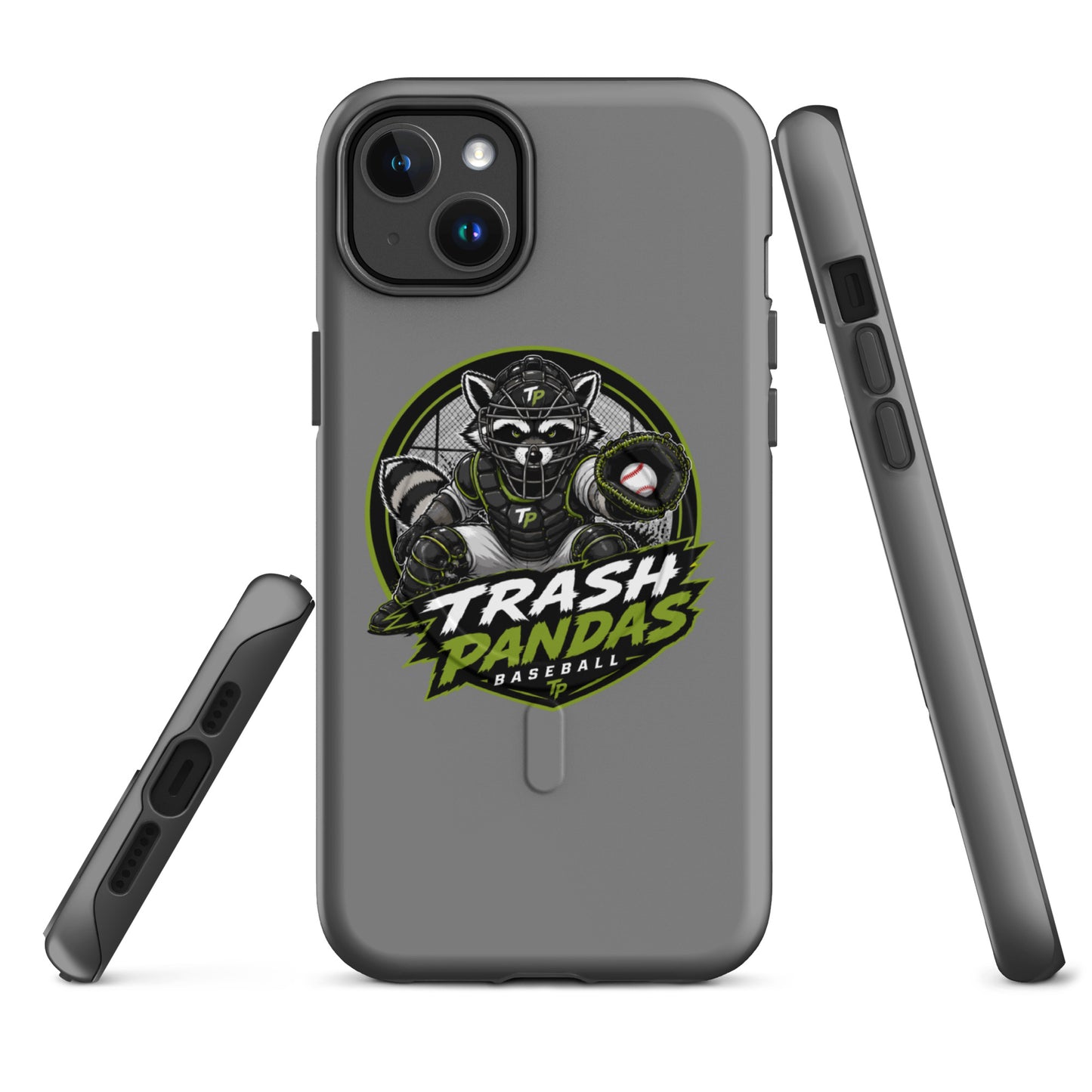 Magsafe Tough Case for iPhone | Trash Pandas Baseball Organization | Athletics Logo