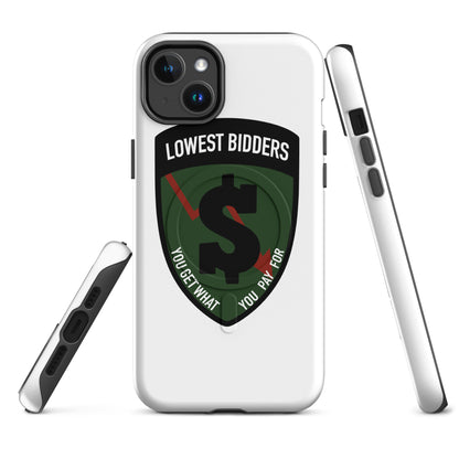 Magsafe Tough Case for iPhone | The Lowest Bidders | Shield Logo