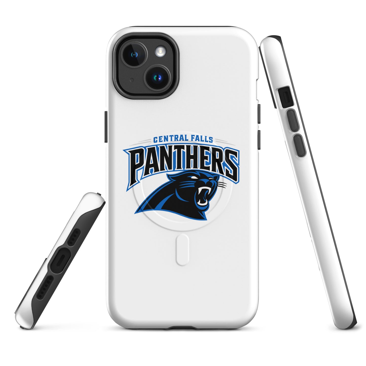 Magsafe Tough Case for iPhone | Central Falls Panthers | Emblem Logo
