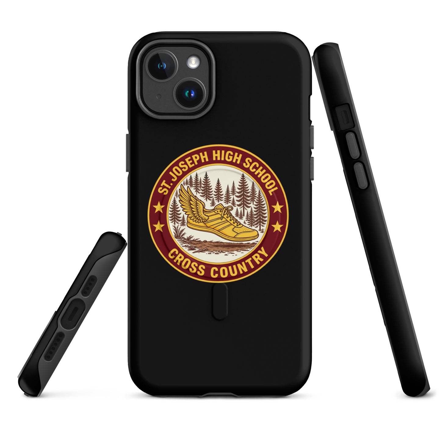 Magsafe Tough Case for iPhone | St. Joseph High School - Cross Country | Badge Logo