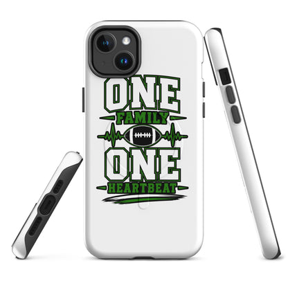 Magsafe Tough Case for iPhone | Celina Black Football | Modern Script Logo