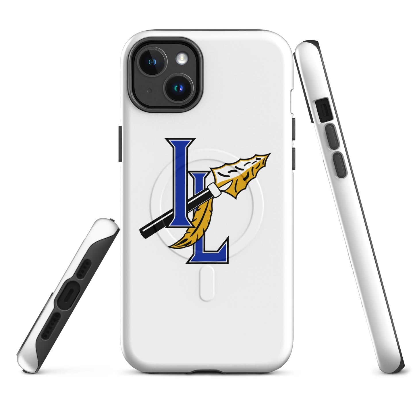 Magsafe Tough Case for iPhone | Indian Land Middle School Volleyball | Spear Athletic Logo