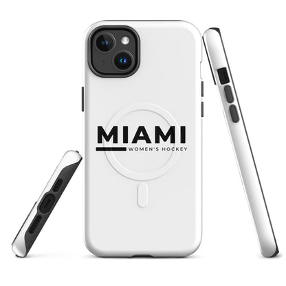 Magsafe Tough Case for iPhone | Miami Women's Hockey | Lettermark Logo