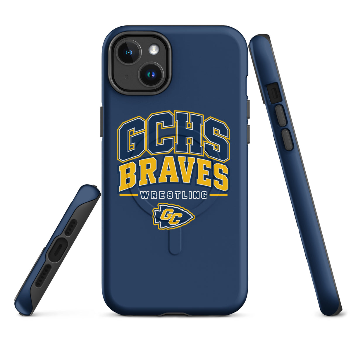 Magsafe Tough Case for iPhone | Grant County High School Wrestling | Vanguard Logo