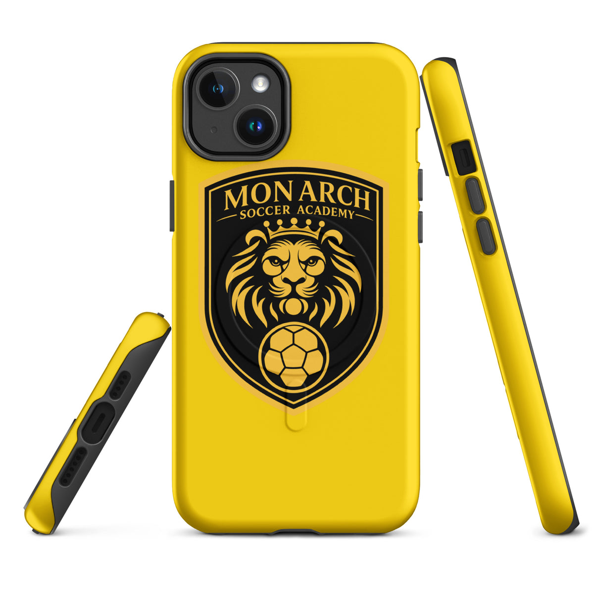Magsafe Tough Case for iPhone | Monarch Soccer Academy | Shield Logo