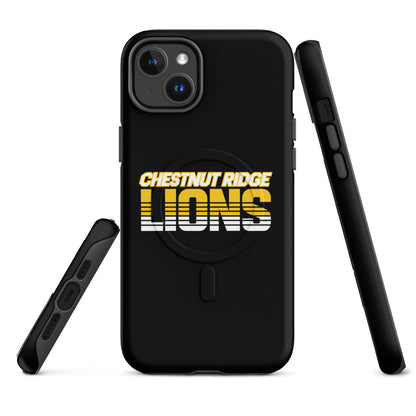 Magsafe Tough Case for iPhone | Chestnut Ridge Lions Football | Script Logo