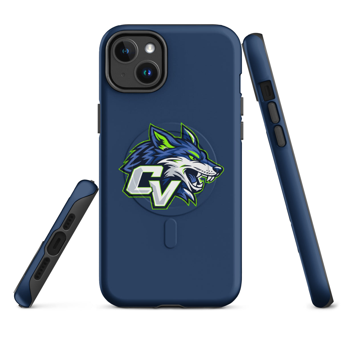 Magsafe Tough Case for iPhone | Cumberland Valley Coyotes Football | Crest Logo
