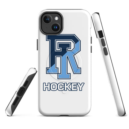 Magsafe Tough Case for iPhone | URI Men’s Hockey | Crest Logo