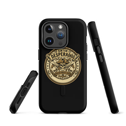 Magsafe Tough Case for iPhone | Sinton Desperados Baseball | Badge Logo