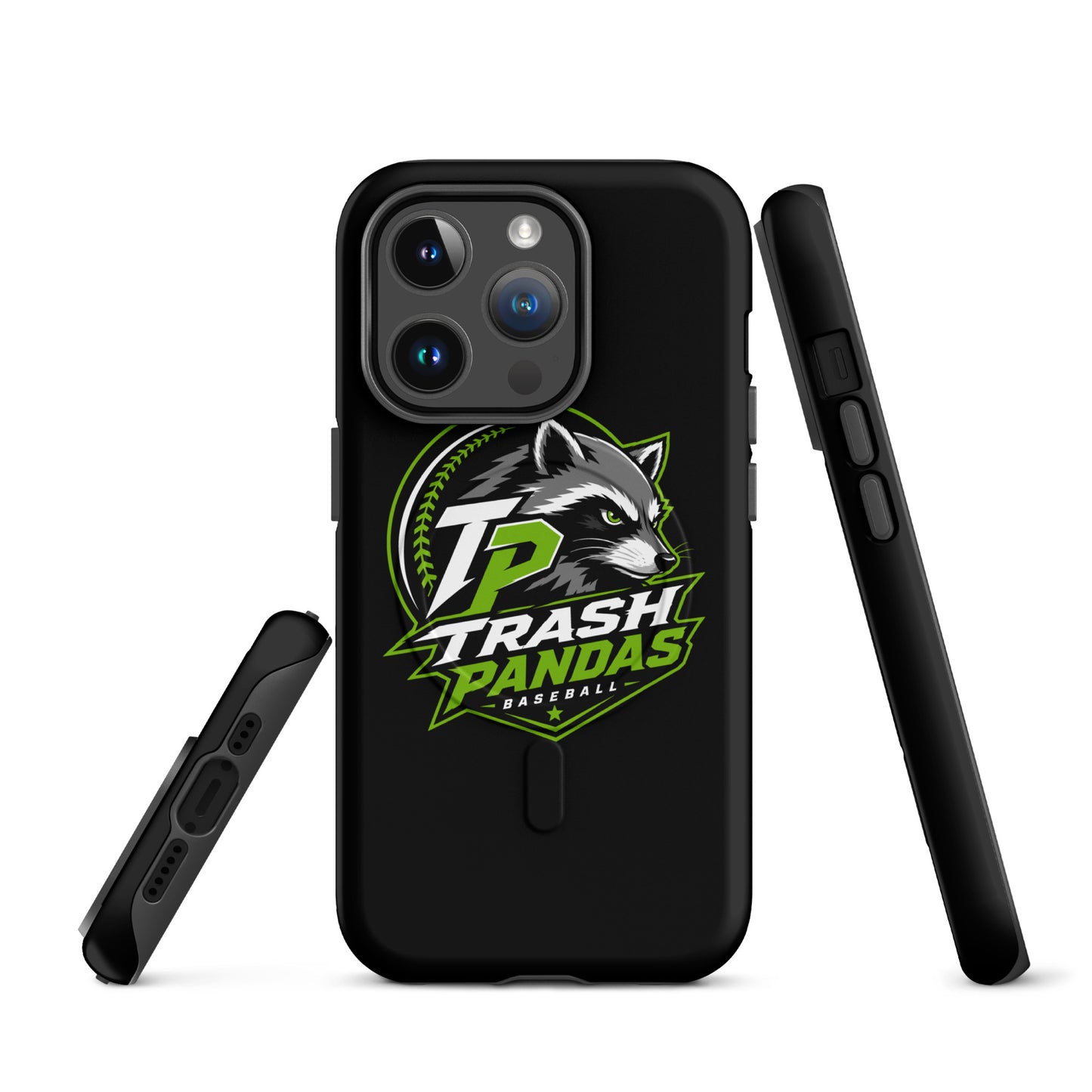 Magsafe Tough Case for iPhone | Trash Pandas Baseball Organization | Crest Logo