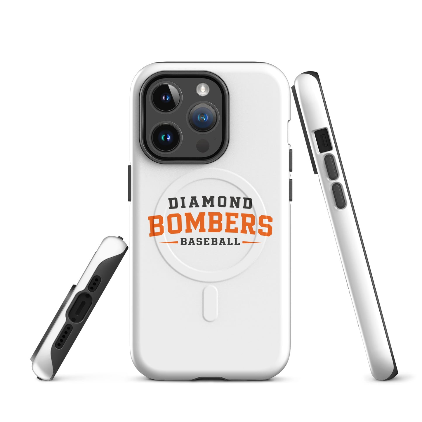 Magsafe Tough Case for iPhone | Diamond Bombers | Modern Script Logo