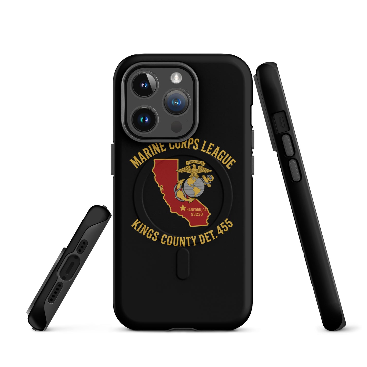 Magsafe Tough Case for iPhone | Marine Corps League kings County Det 455 | Crest Logo