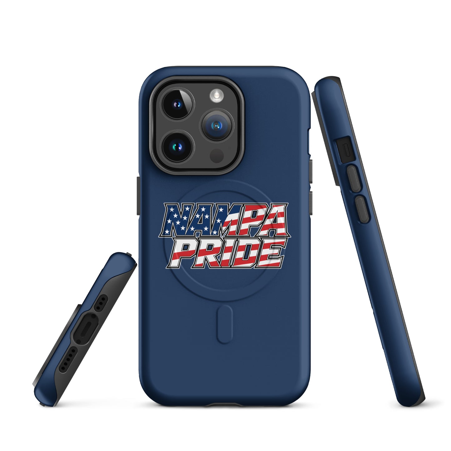 Magsafe Tough Case for iPhone | Nampa Pride | Modern Script Logo