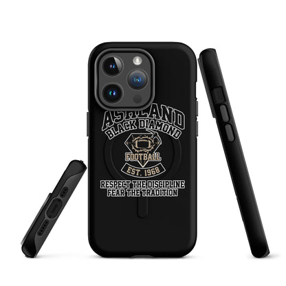 Magsafe Tough Case for iPhone | Ashland Black Diamonds | Emblem Logo