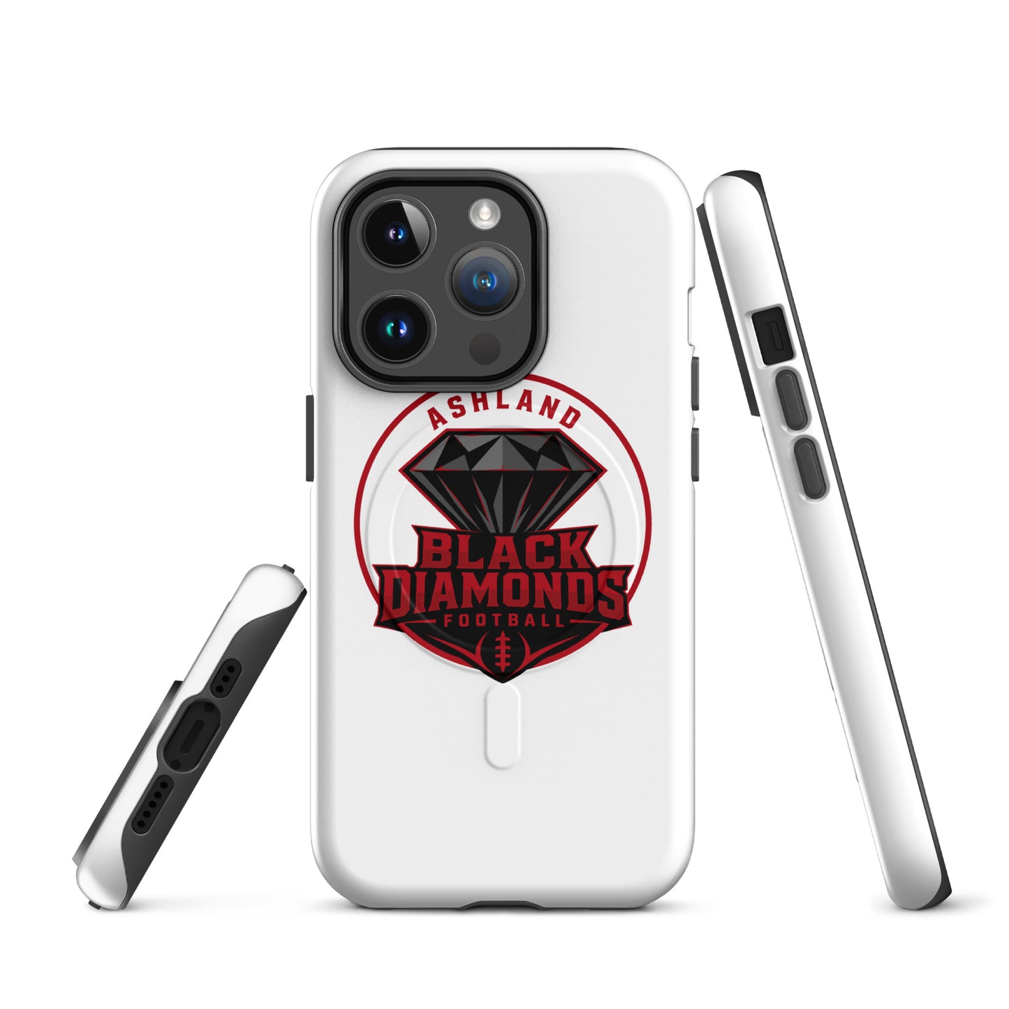 Magsafe Tough Case for iPhone | Ashland Black Diamonds | Badge Logo