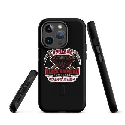 Magsafe Tough Case for iPhone | Ashland Black Diamonds | Vanguard Logo
