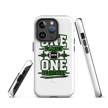 Magsafe Tough Case for iPhone | Celina Black Football | Modern Script Logo