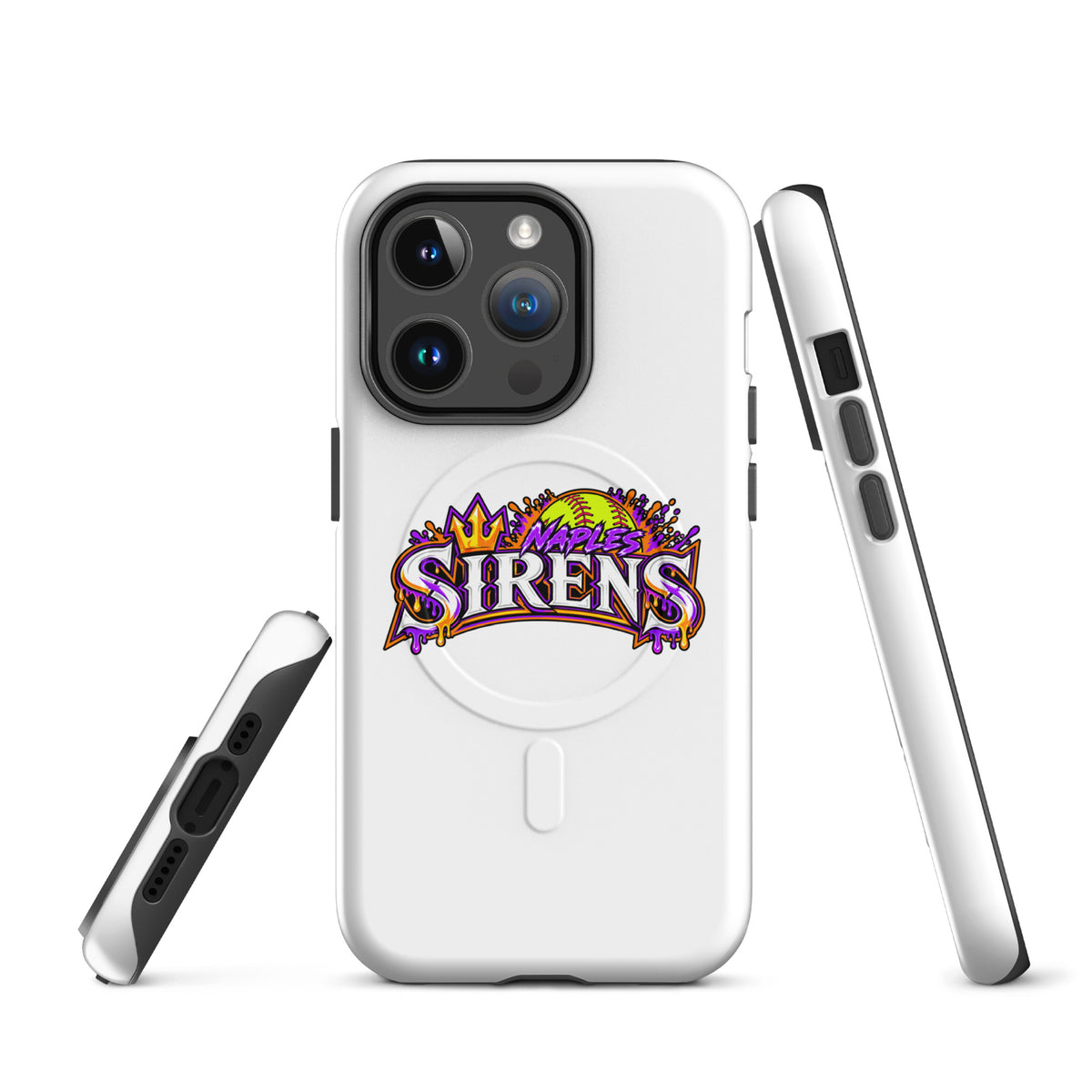 Magsafe Tough Case for iPhone | Naples Sirens | Emblem Logo