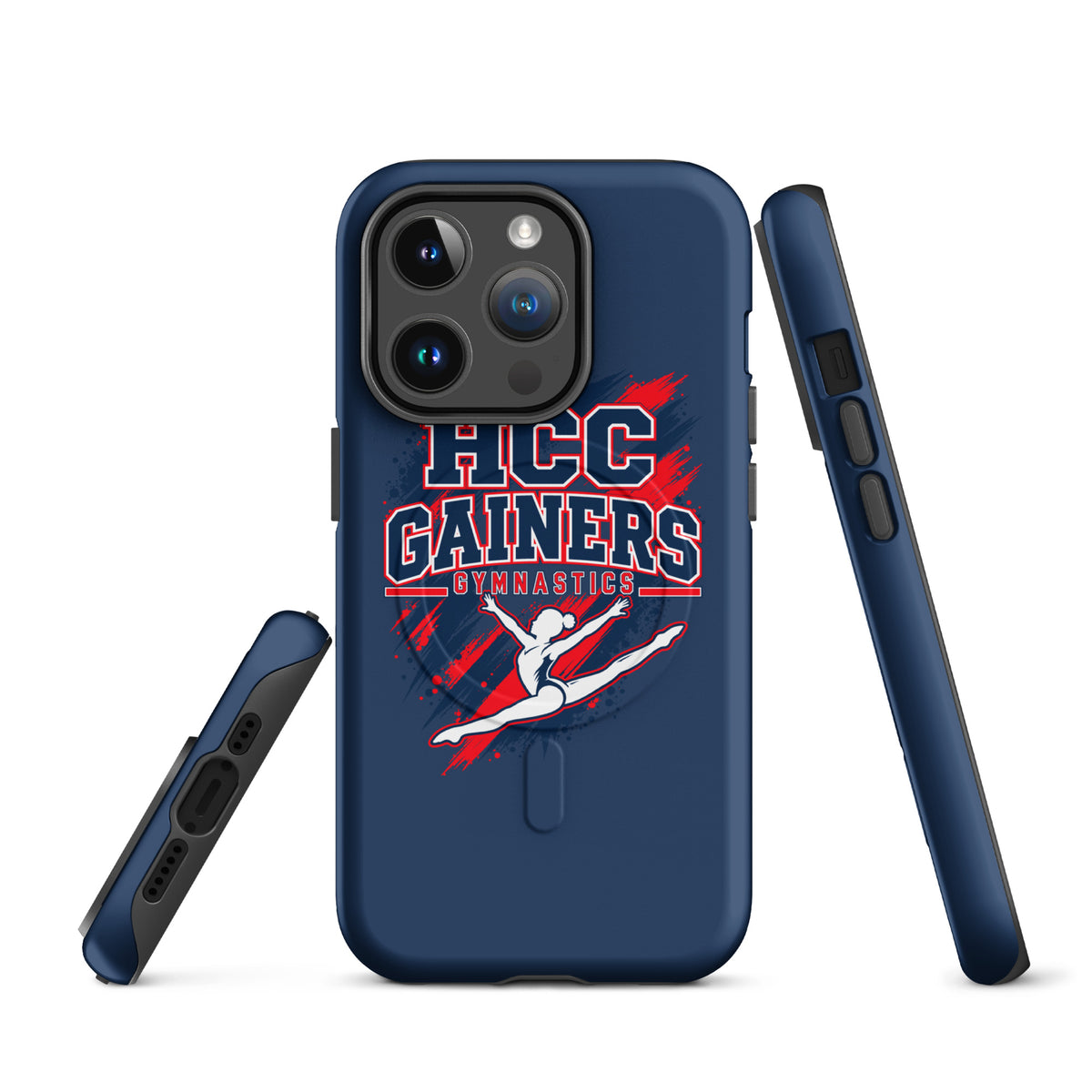 Magsafe Tough Case for iPhone | HCC Gymnastics | Crest Logo