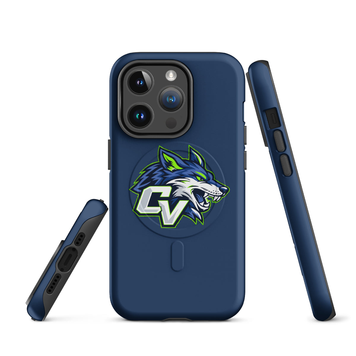 Magsafe Tough Case for iPhone | Cumberland Valley Coyotes Football | Crest Logo