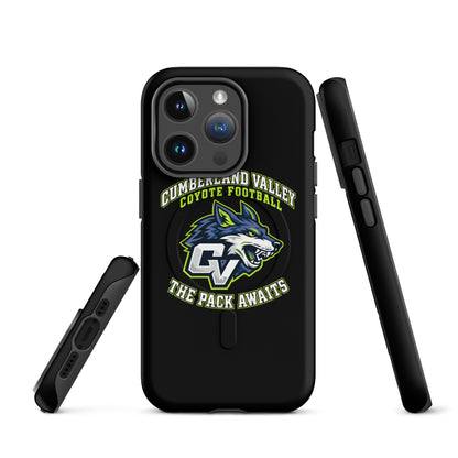 Magsafe Tough Case for iPhone | Cumberland Valley Coyotes Football | Emblem Logo