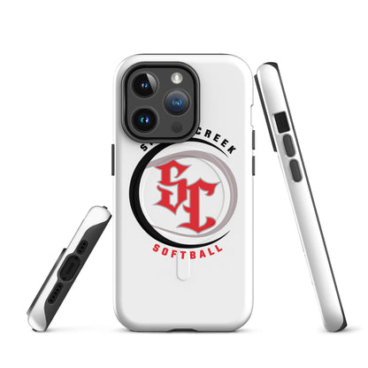 Magsafe Tough Case for iPhone | Silver Creek 12U Schreiber | Emblem Logo