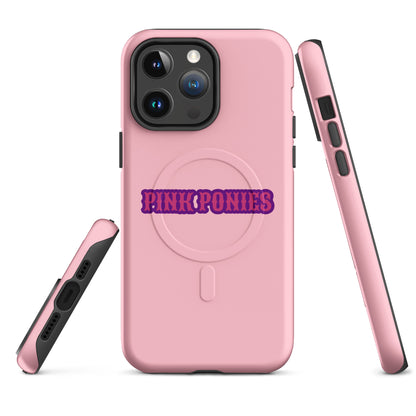 Magsafe Tough Case for iPhone | Pink Pony Athletic Club | Script Logo
