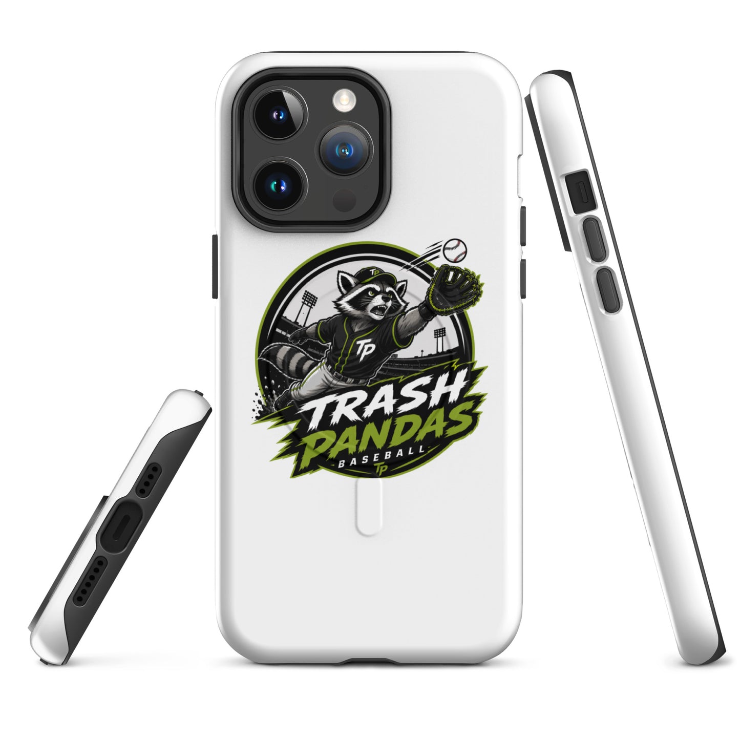 Magsafe Tough Case for iPhone | Trash Pandas Baseball Organization | Emblem Logo