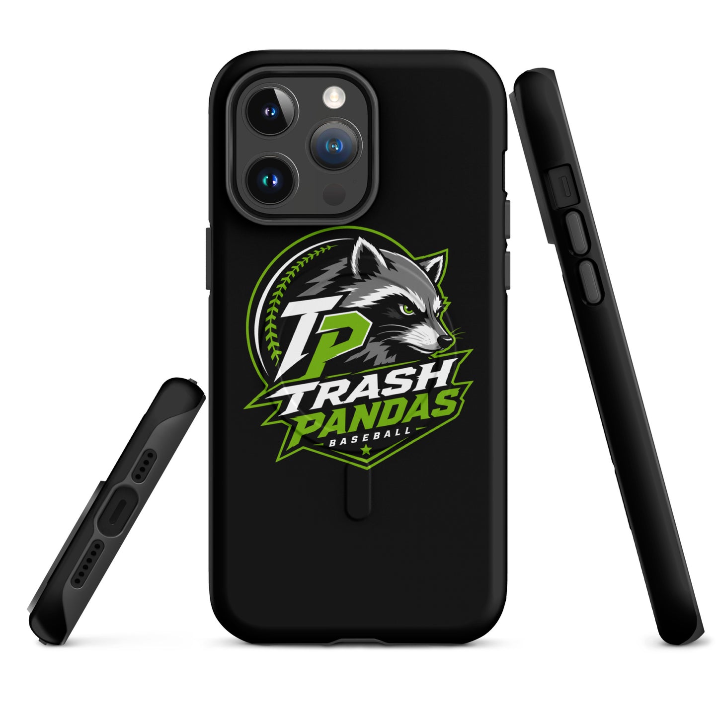 Magsafe Tough Case for iPhone | Trash Pandas Baseball Organization | Crest Logo