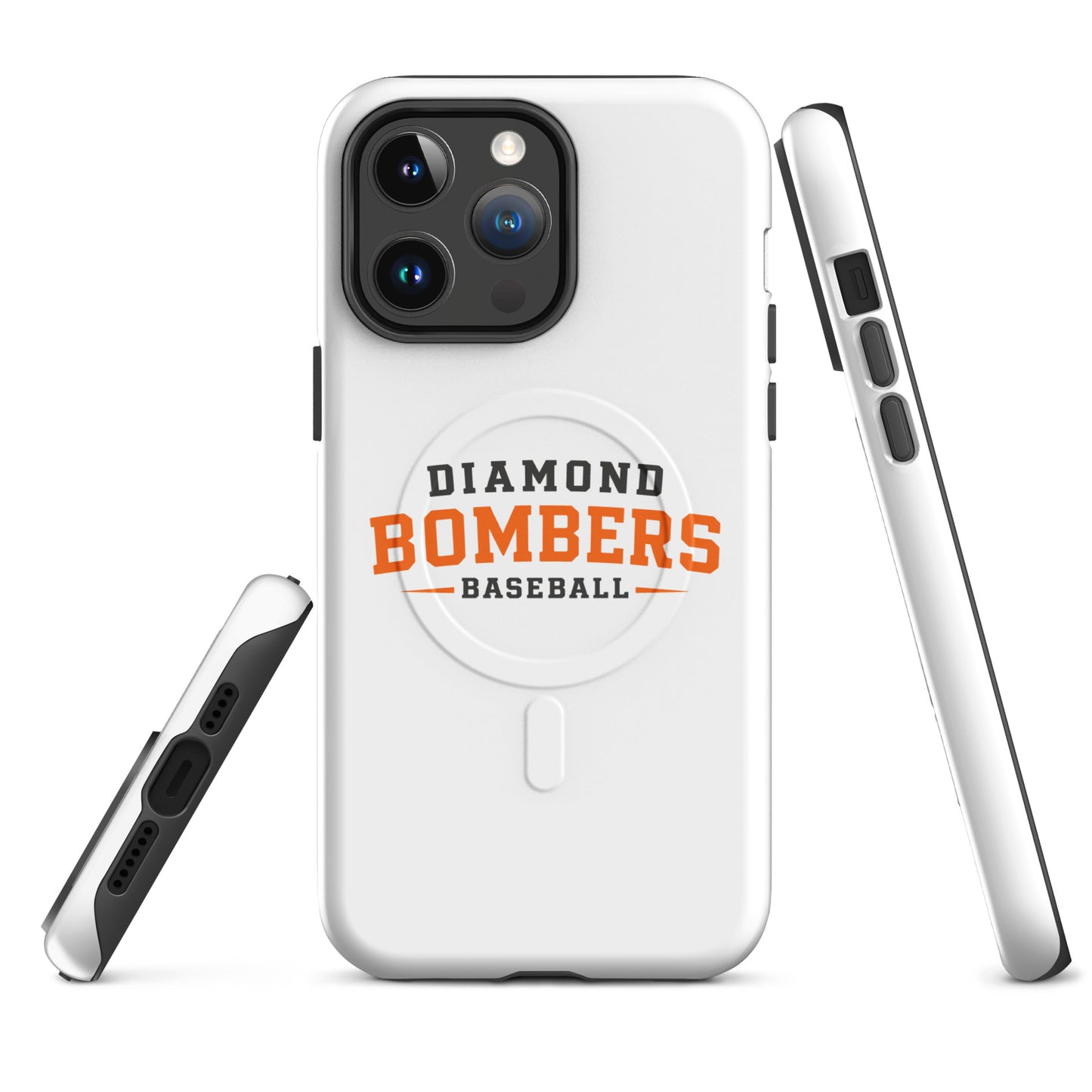 Magsafe Tough Case for iPhone | Diamond Bombers | Modern Script Logo