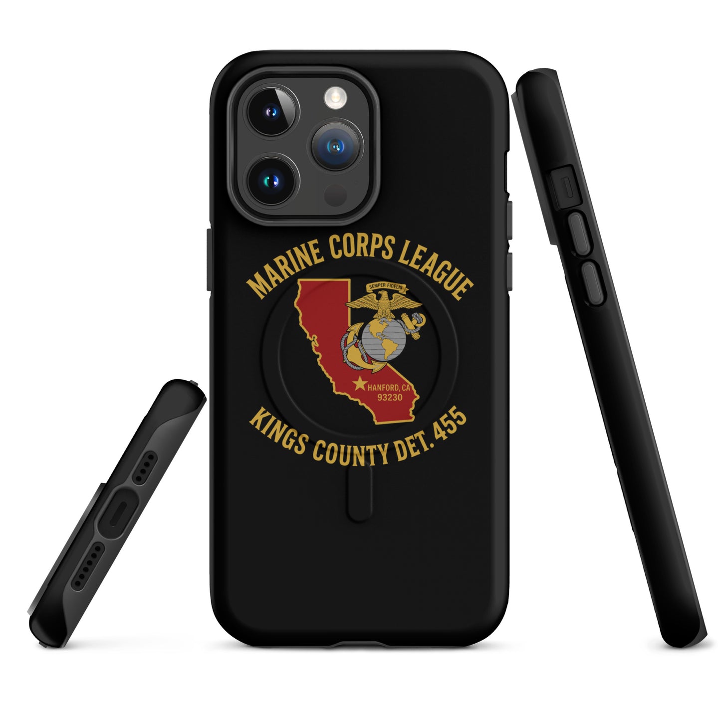 Magsafe Tough Case for iPhone | Marine Corps League kings County Det 455 | Crest Logo