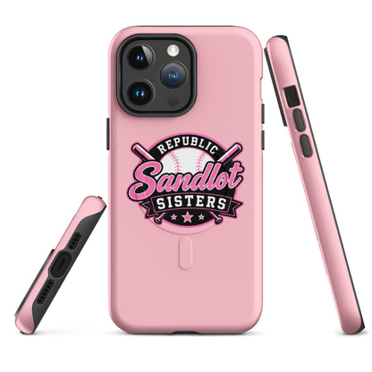 Magsafe Tough Case for iPhone | Sandlot Sisters | Badge Logo