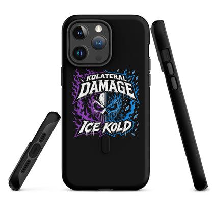 Magsafe Tough Case for iPhone | Kolateral Damage E-Sports | Ice Kold Crest Logo