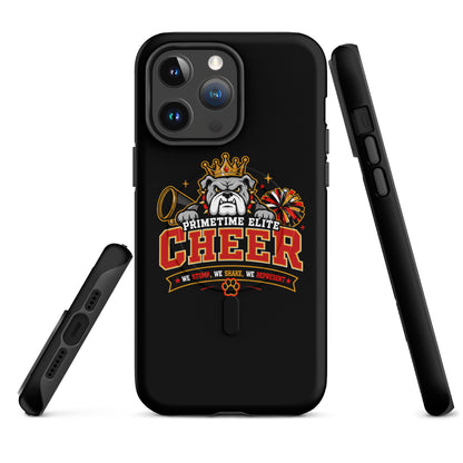 Magsafe Tough Case for iPhone | PTE Bulldog Cheer | Crest Logo