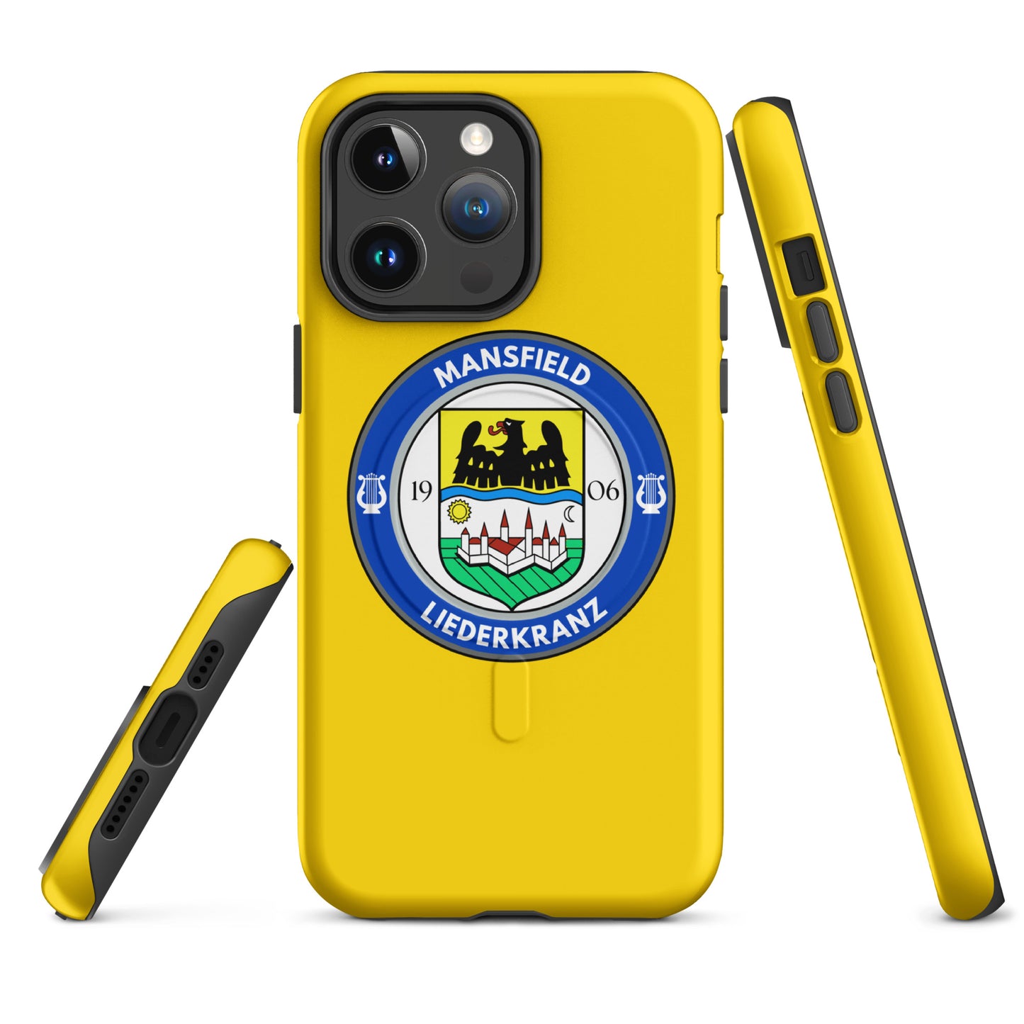 Magsafe Tough Case for iPhone | Liederkranz Soccer Club | Badge Logo